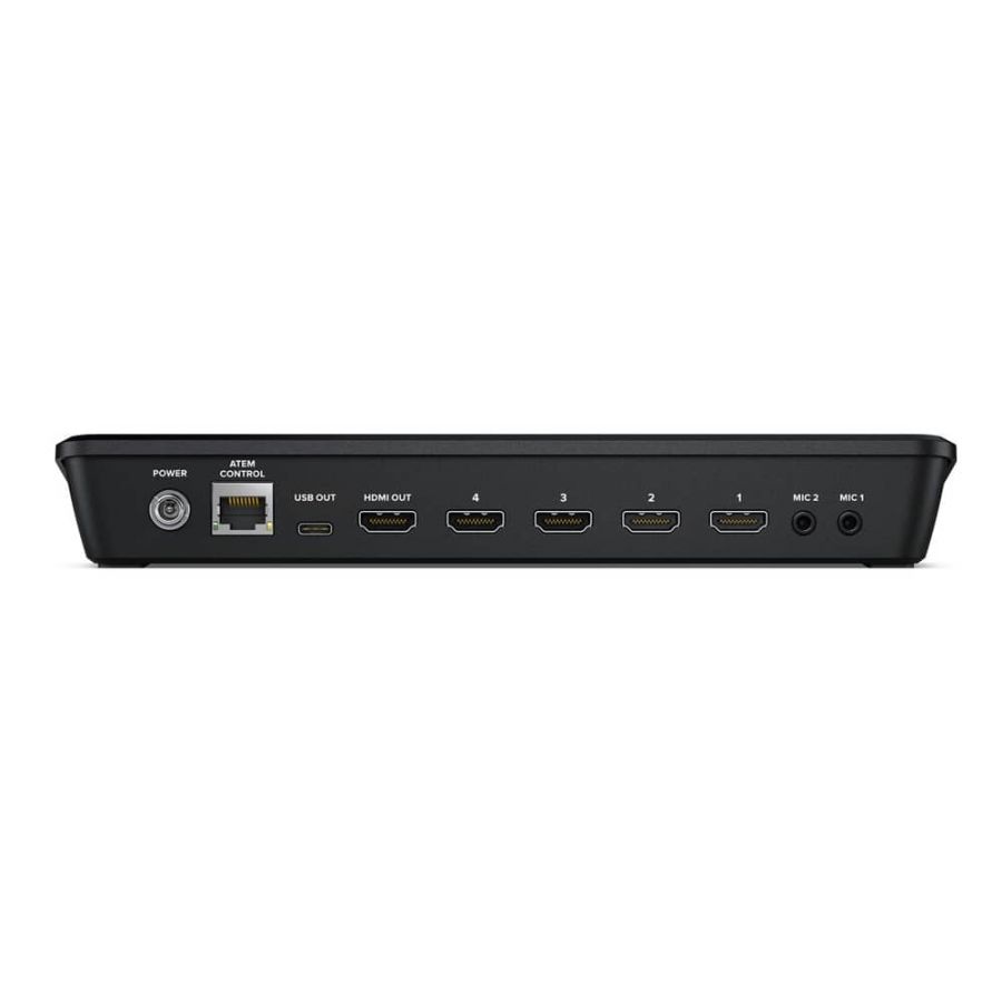 BLACKMAGIC ATEM MINI PRO ISO MEZCLADOR DE VIDEO 4 ENTRADAS