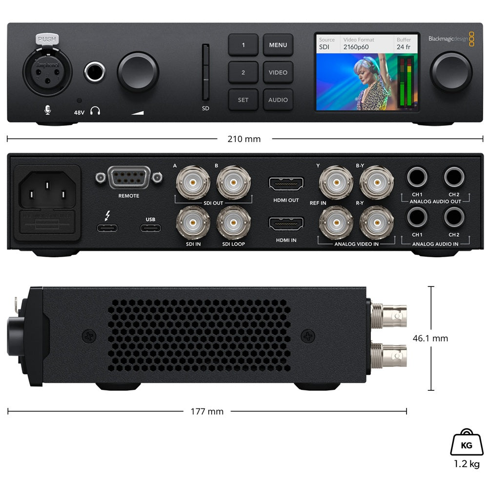 BLACKMAGIC DESIGN BDLKULSDMINI4K ULTRAESTUDIO 4K MINI