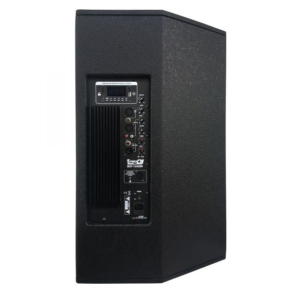 PRO DJ WSF15AUBR CABINA ACTIVA DE 15'' EN MADERA