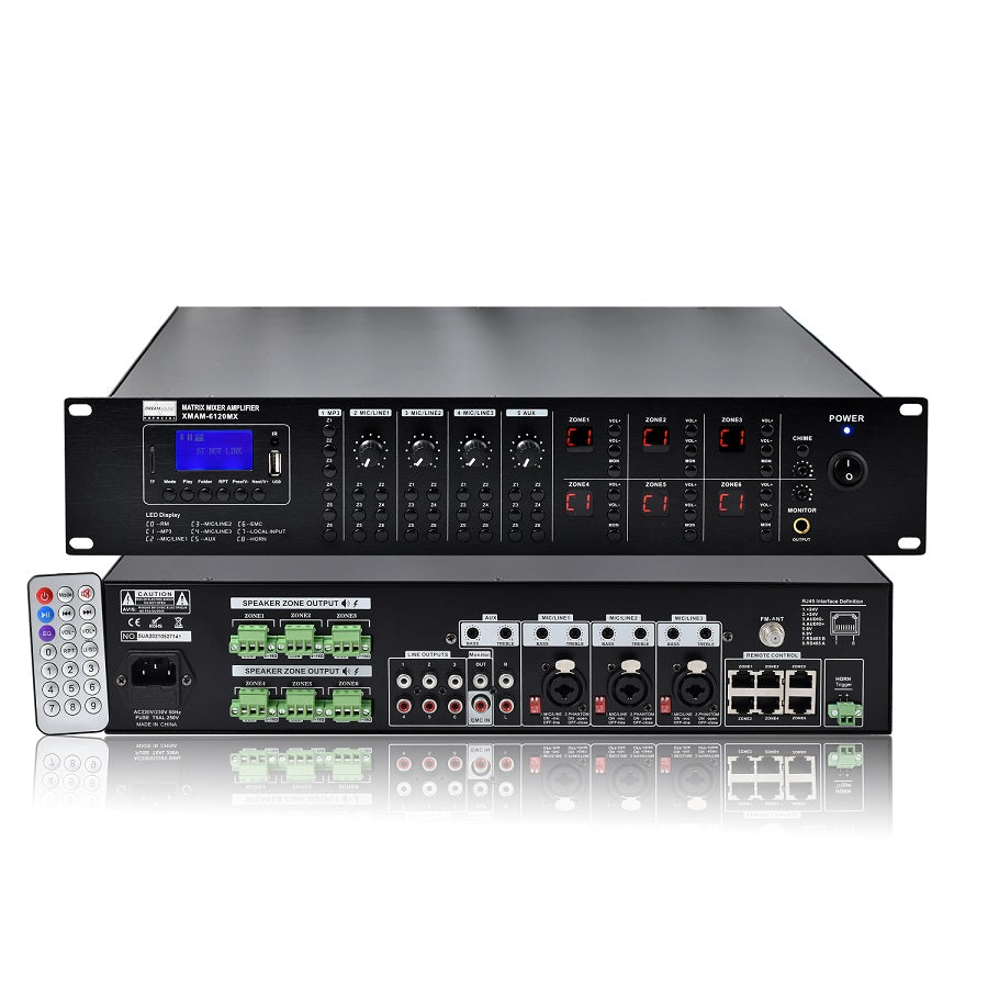 Amplificador XMAM6120MX