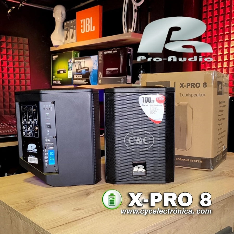 X-PRO Parlante portátil 50w Pa Pro Audio