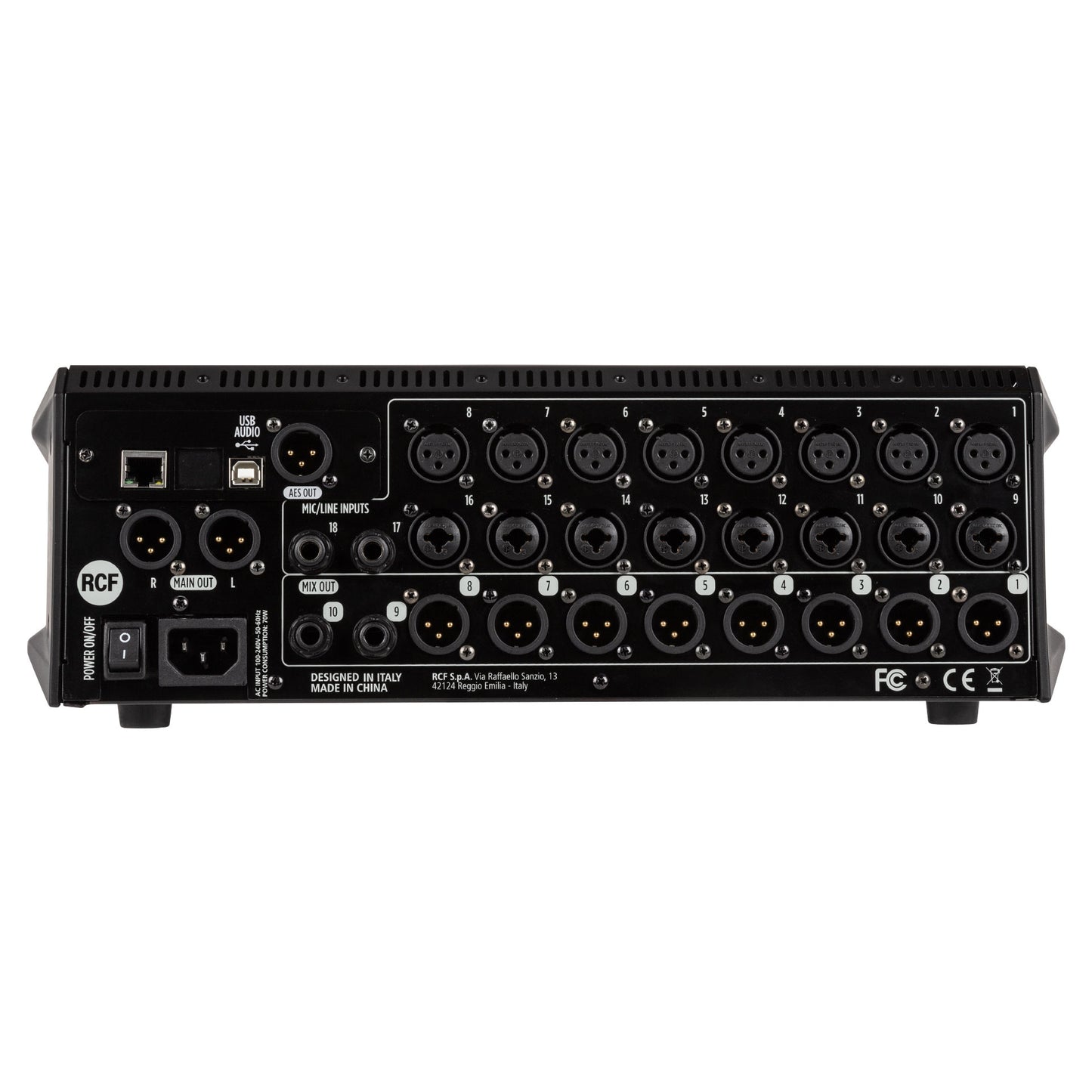RCF M20X CONSOLA DIGITAL