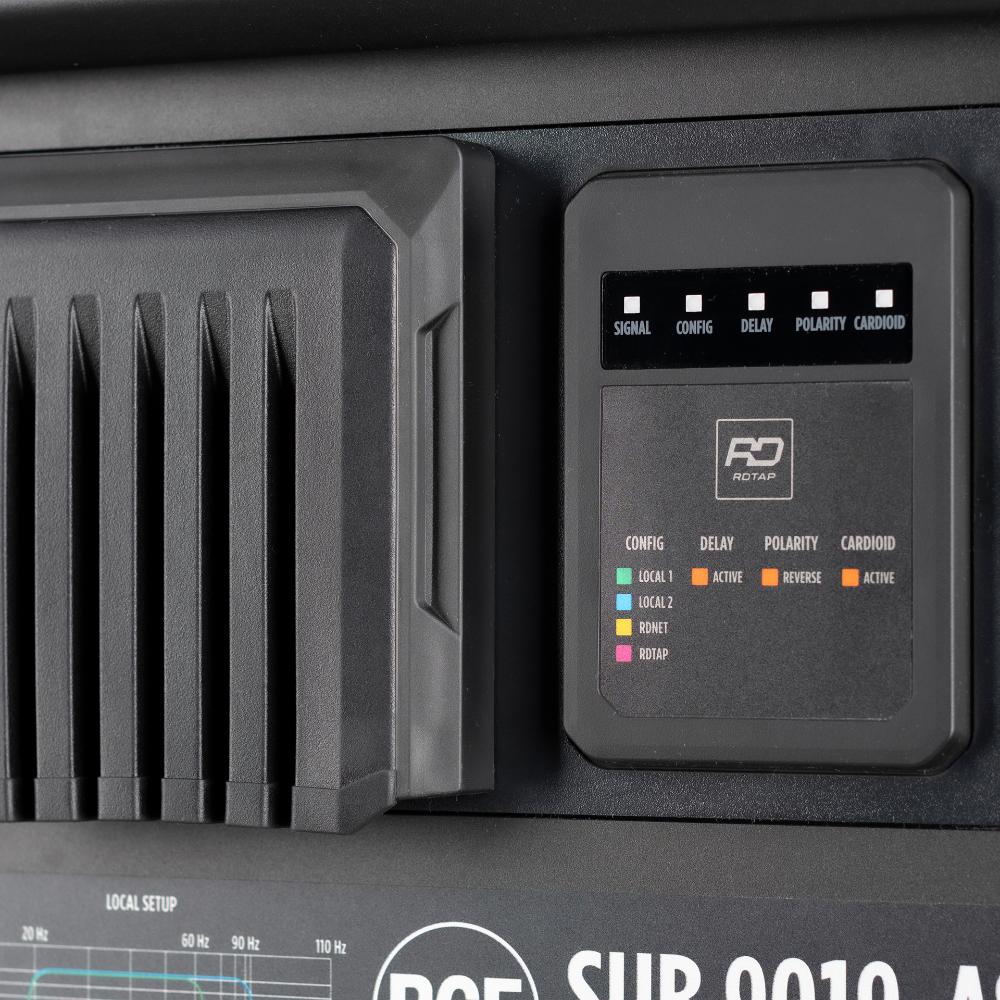 RCF SUB9029-AS BAJO ACTIVO DOBLE DE 19''