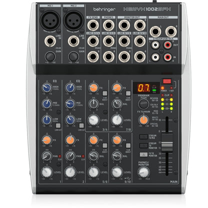 BEHRINGER XENYX 1002SFX CONSOLA ANALOGA