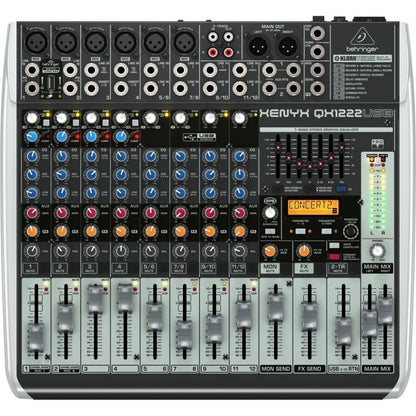 BEHRINGER QX1222USB CONSOLA ANALOGA