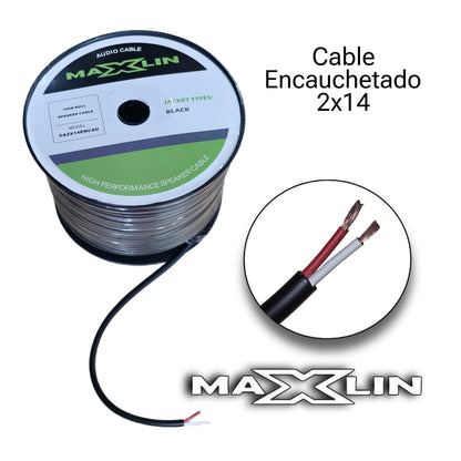 MAXLIN ROLLO DE CABLE ENCAUCHETADO 2X14