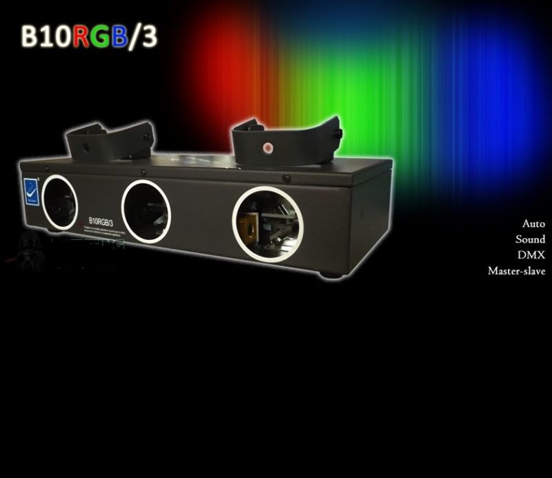 BIG DIPPER B10RGB/3 LASSER 3 CAÑONES