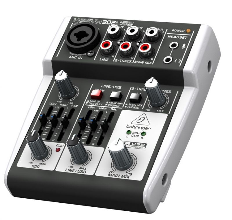 BEHRINGER XENYX 302USB CONSOLA