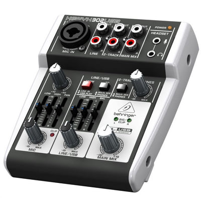 BEHRINGER XENYX 302USB CONSOLA