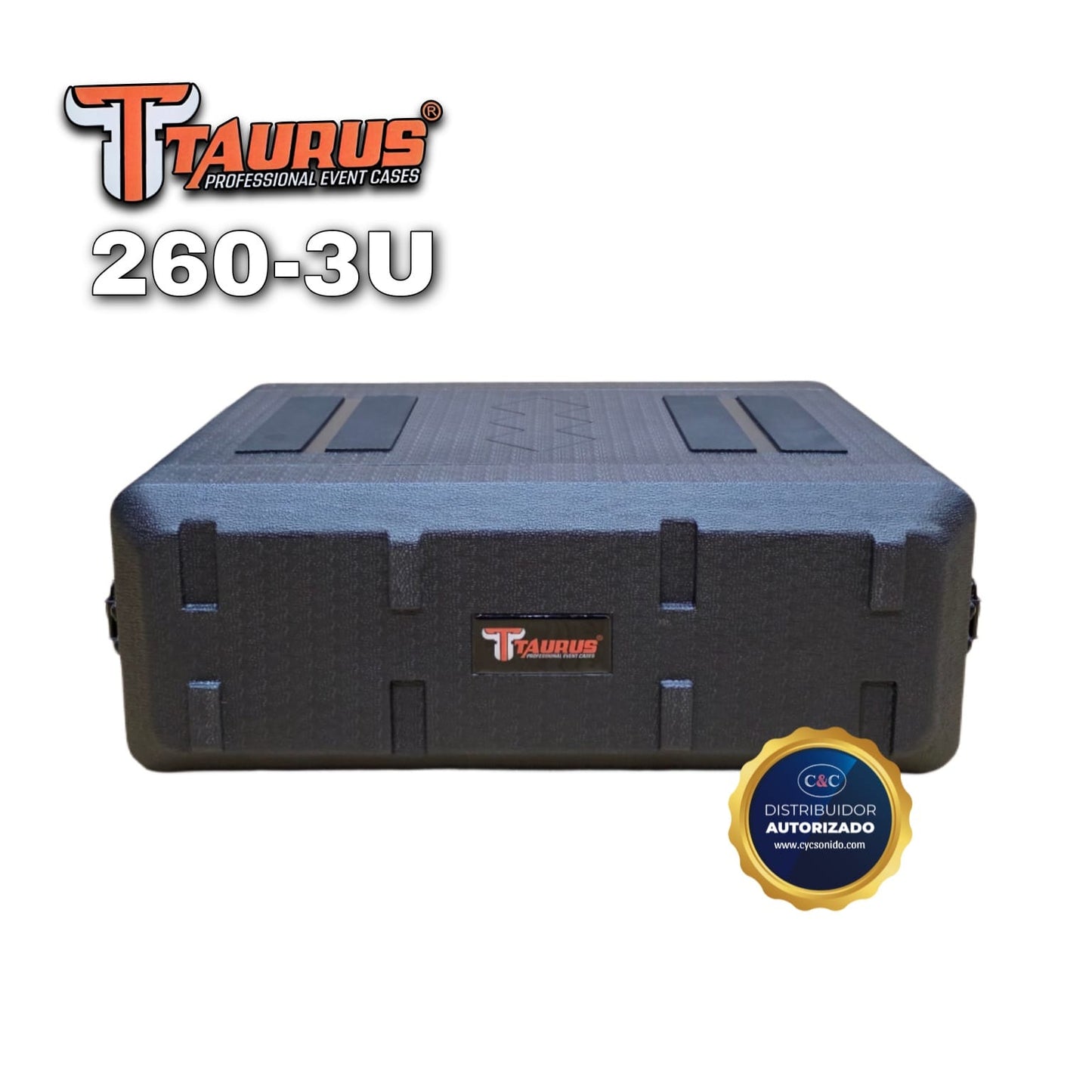 TAURUS 260-3U CASE RACK 3 CUERPOS