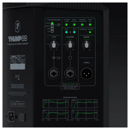 MACKIE THUMPGO CABINA PORTATIL 8'' RECARGABLE