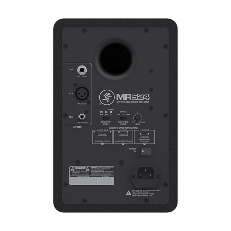 MACKIE MR524 MONITOR DE ESTUDIO 5'' UNIDAD
