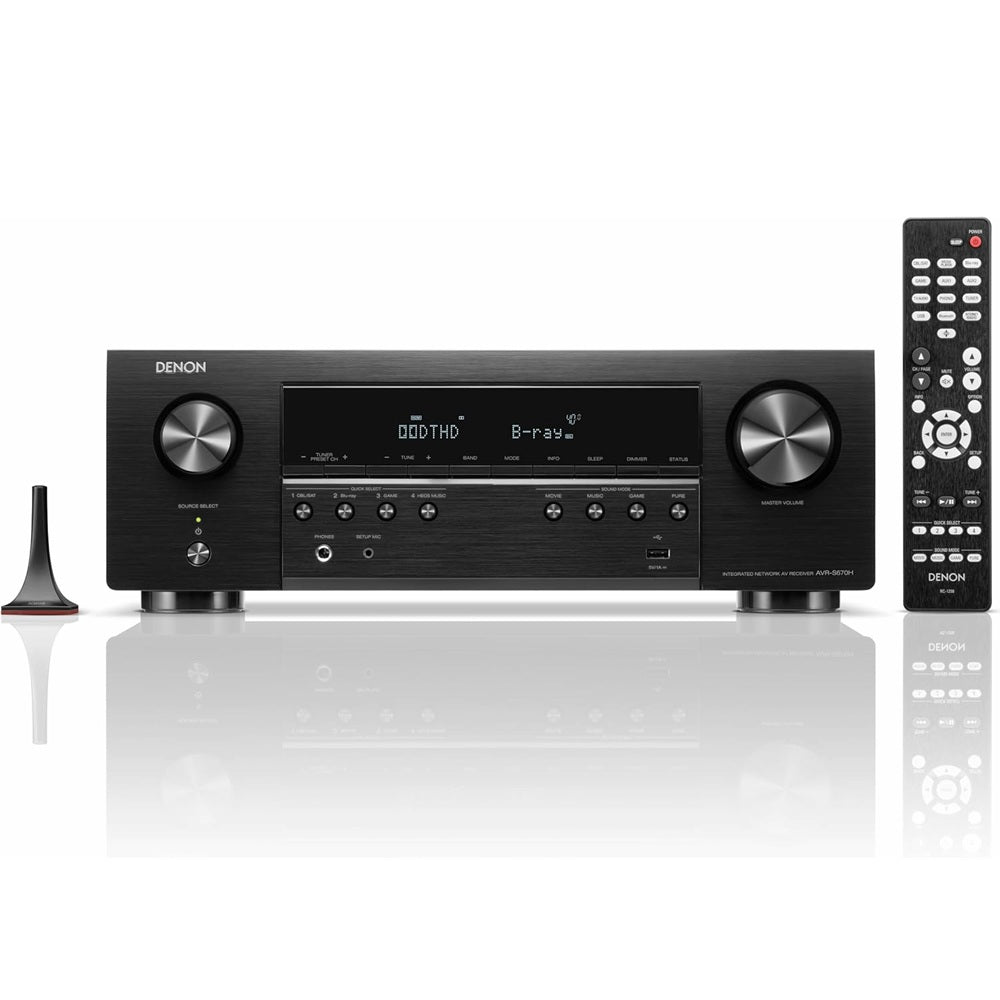 DENON AVR-S670H RECEPTOR AV EN RED INTEGRADO