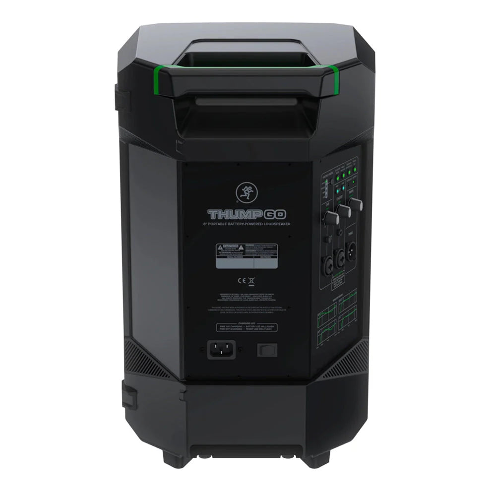 MACKIE THUMPGO CABINA PORTATIL 8'' RECARGABLE