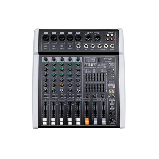 PRO DJ AD6UX-II CONSOLA ANALOGA DE 6 CANALES