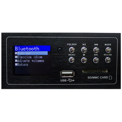 AMERICAN SOUND AK280UBO Amplificador 5-CH con Sistema Digital y BT-USB-SD-FM-Carpeta-Grabación / Óptico Digital