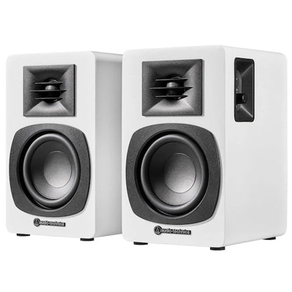 AUDIO TECHNICA AT-SP3XWH JUEGO DE MONITORES DE ESTUDIO (BLANCOS)