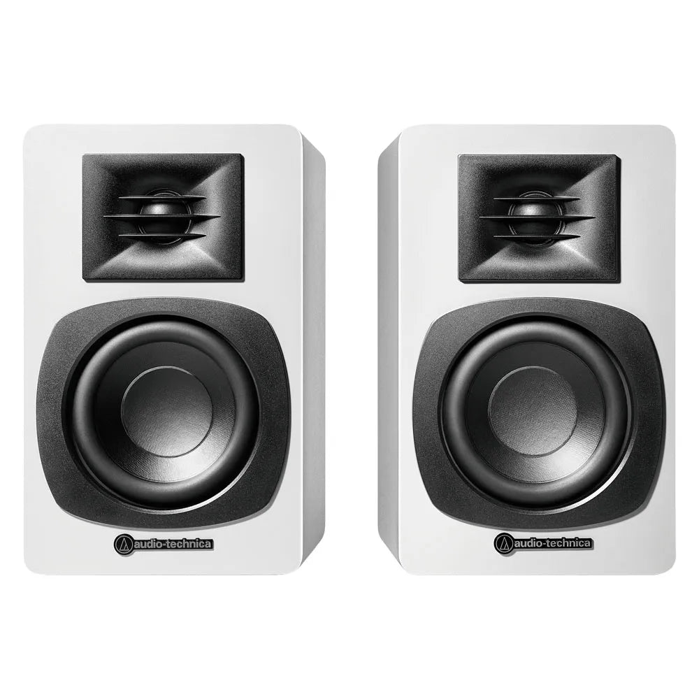 AUDIO TECHNICA AT-SP3XWH JUEGO DE MONITORES DE ESTUDIO (BLANCOS)