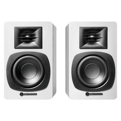 AUDIO TECHNICA AT-SP3XWH JUEGO DE MONITORES DE ESTUDIO (BLANCOS)