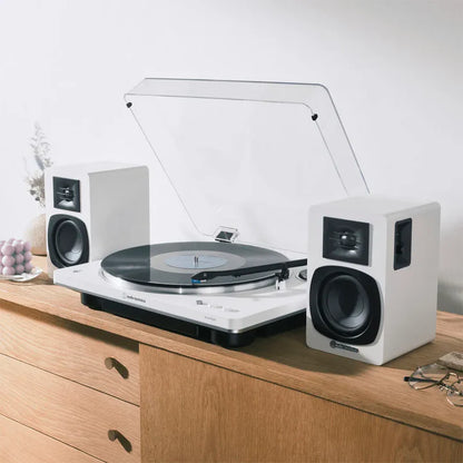AUDIO TECHNICA AT-SP3XWH JUEGO DE MONITORES DE ESTUDIO (BLANCOS)