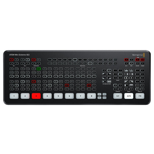 BLACKMAGIC ATEM MINI EXTREME ISO MEZCLADOR DE VIDEO 8 ENTRADAS HDMI 2 SALIDAS HDMI