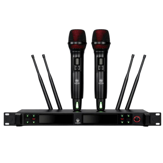 AURORA AVX X50 PRO JUEGO DE MICOROFONOS INALAMBRICOS DE LARGO ALCANCE