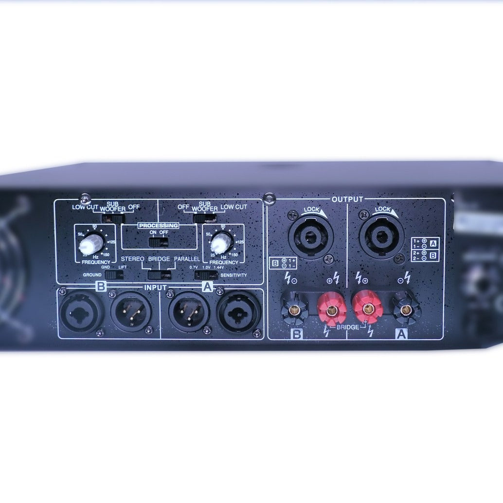 PA PRO-AUDIO GX4000 PLANTA DE 4000W 2CH