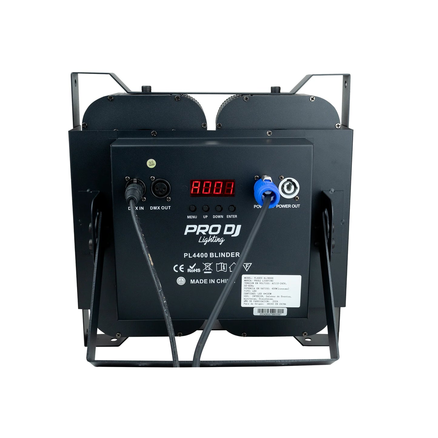 PRO DJ LIGHTING PL4400 BLINDER X4