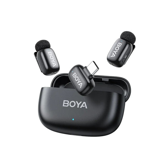 BOYA MINI-14 2-PERSONAS MICROFONO INALAMBRICO CONEXION USB C