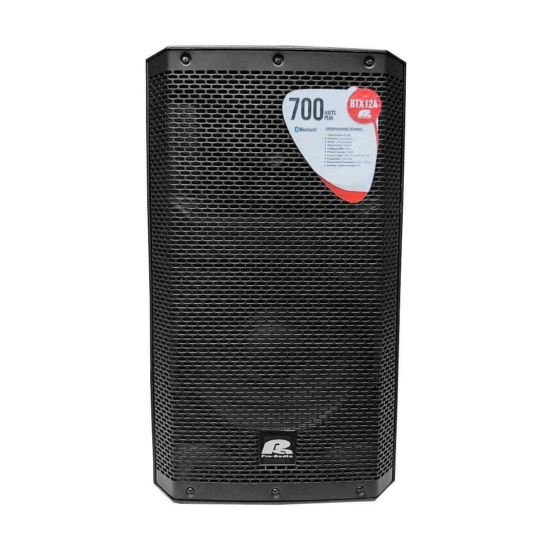 BTX12A Cabina Activa Pa Pro Audio 350w Bluetooth