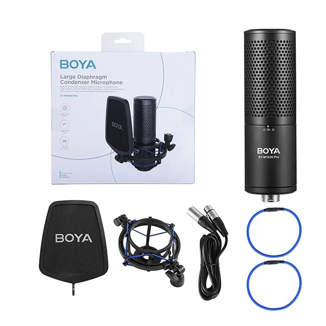 BOYA BYM1000 PRO MICROFONO CONDENSADOR