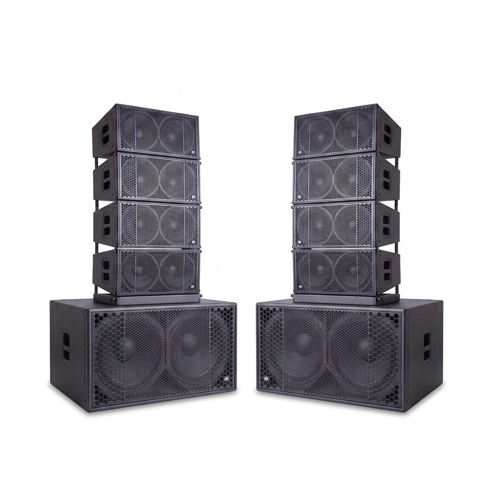 PA PRO-AUDIO COMBO SISTEMA ARRAY ( 2 SUB218PRO- 8 ELITE210 )