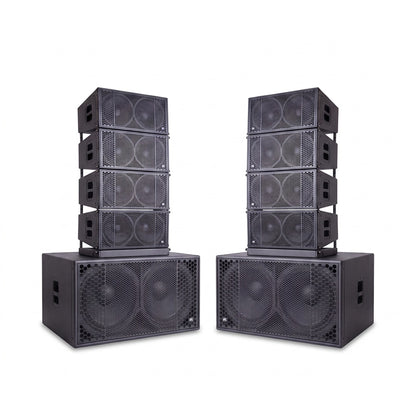 PA PRO-AUDIO COMBO SISTEMA ARRAY ( 2 SUB218PRO- 8 ELITE210 )