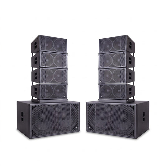 PA PRO-AUDIO COMBO SISTEMA ARRAY ( 2 SUB218PRO- 8 ELITE210 )