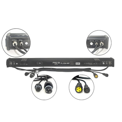 PRO DJ LIGHTING PL25A-WP BARRA LED WATER PROOF