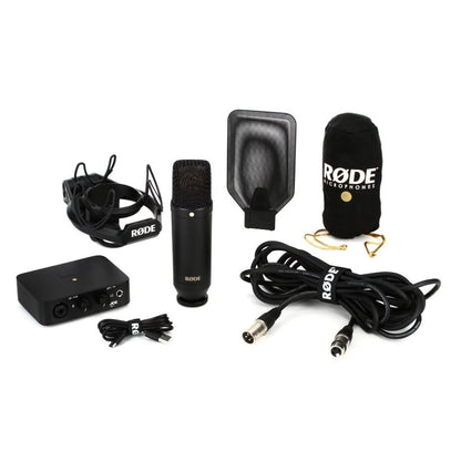 Kit d estudio Rode NT1+AI1