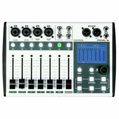 PROEL DIGIPAD8 CONSOLA DIGITAL DE 8 CANALES