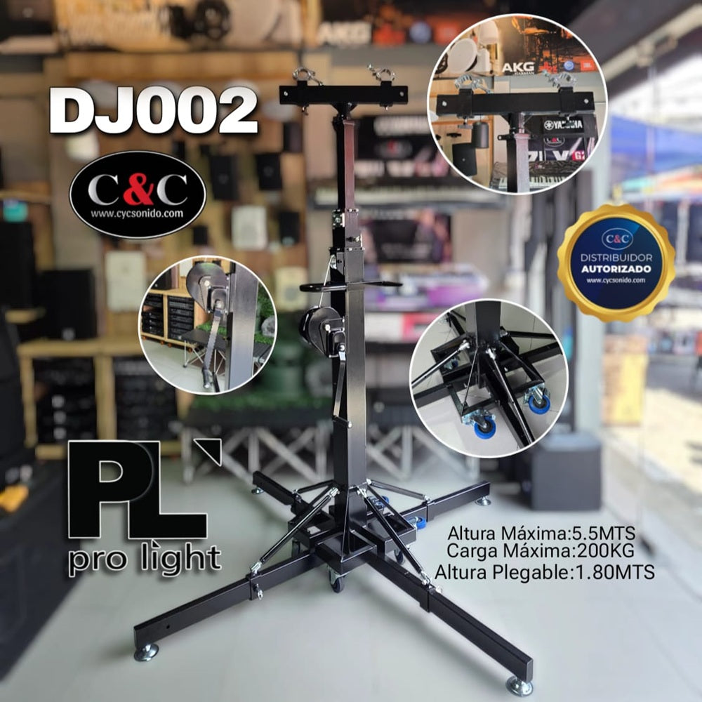 PRO LIGHT DJ002 TORRE DE ELEVACION
