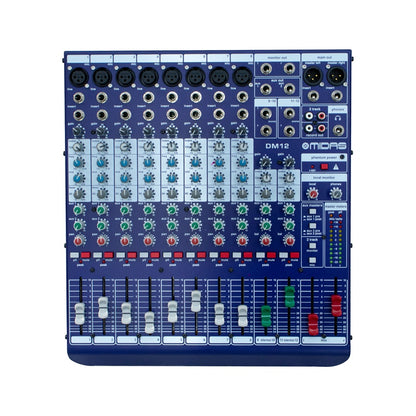 MIDAS DM12 CONSOLA ANALOGA 12 CANALES