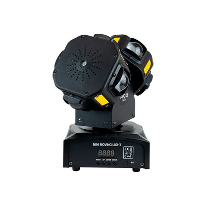 PRO DJ DOUBLE HEAD 810 CABEZA MOVIL LED CON LASSER