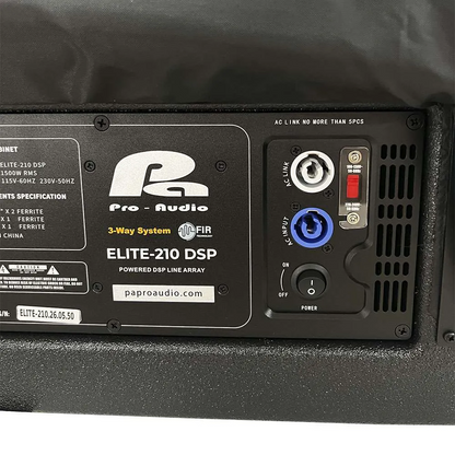PA PRO-AUDIO ELITE210 LINE ARRAY DE 10 PULGADAS