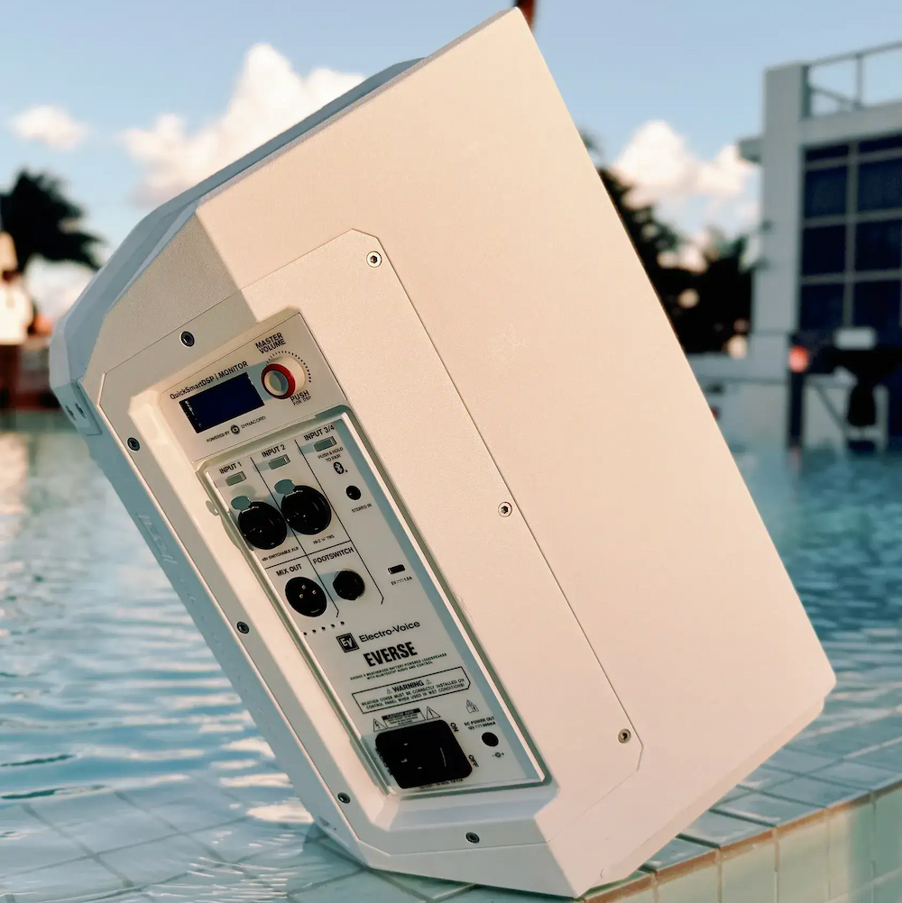 ELECTROVOICE EVERSE 8 WHITE CABINA RECARGABLE DE 8 PULGADAS BLANCO