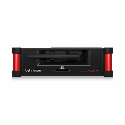 BEHRINGER FLOW4V MEZCLADOR DIGITAR 10 CANALES-32BITS PARA VIDEO