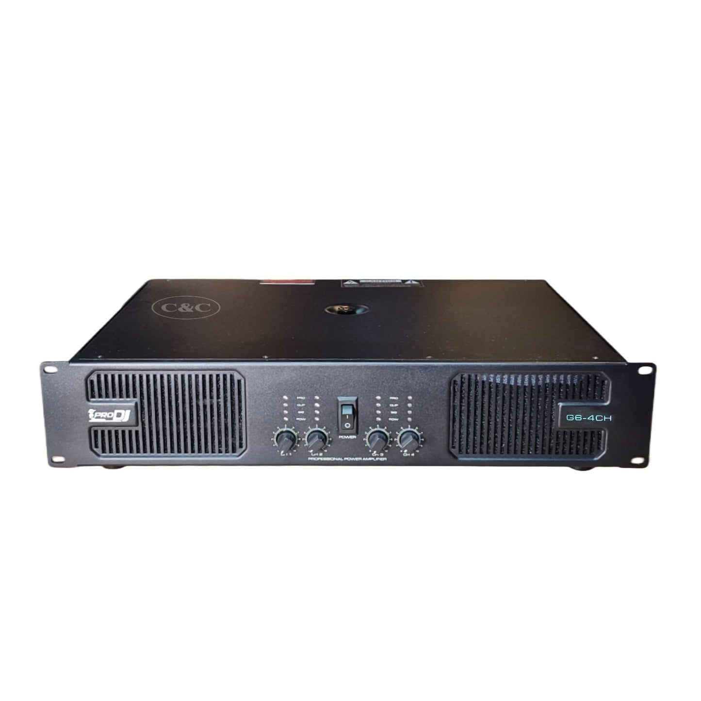 PRO DJ G6-4CH AMPLIFICADOR 4 CANALES X 6OOW
