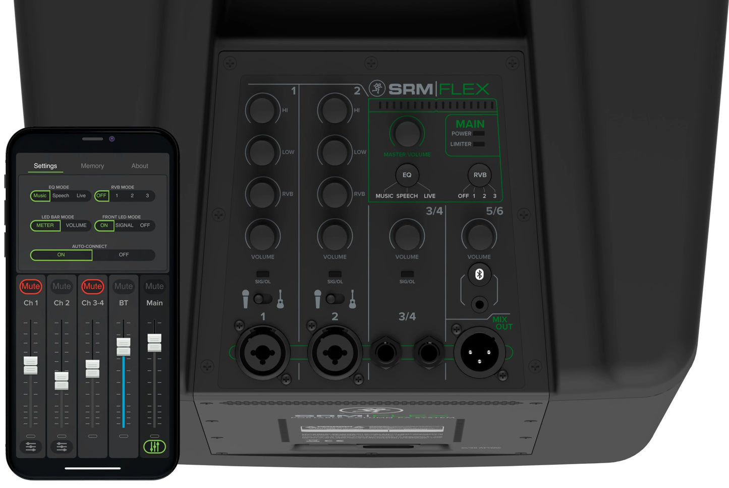 MACKIE SRM-FLEX SISTEMA PA DE COLUMNA PORTATIL