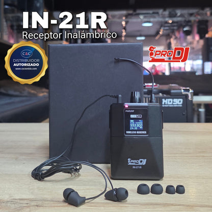 PRO DJ IN21R RECEPTOR ADICONAL SISTEMA DE MONITOREO