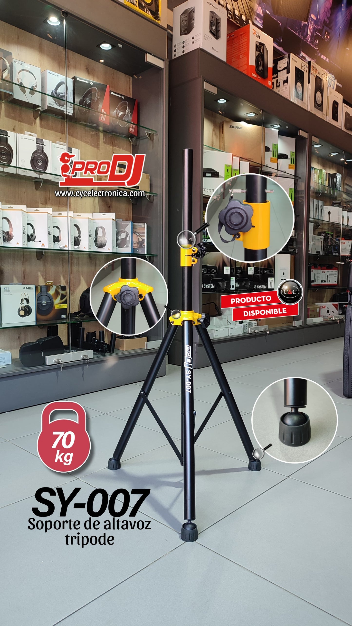 Soporte de cabina SY007