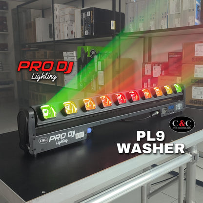 PRO DJ LIGHTING PL9 WASHER BARRA LED ROBOTICA