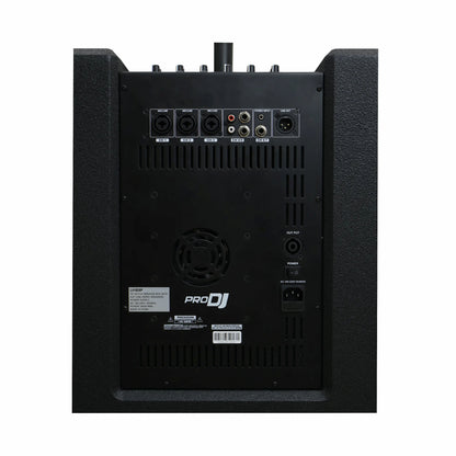 PRO DJ L415DSP SISTEMA LINEAL ACTIVO 600W RMS CON DSP Y MEZCLADOR 7 CANALES