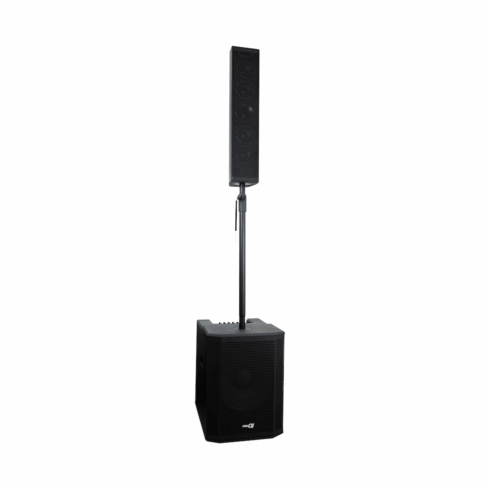 PRO DJ L415DSP SISTEMA LINEAL ACTIVO 600W RMS CON DSP Y MEZCLADOR 7 CANALES